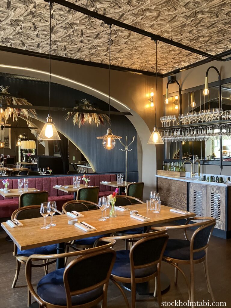 Bistro Bestick Gamla Stanのテーブル席