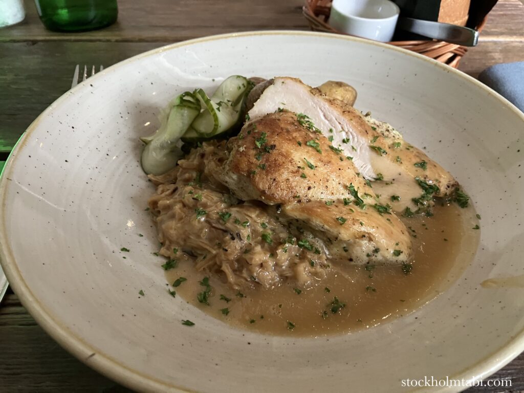 Knut Upplandsgatanのチキン料理