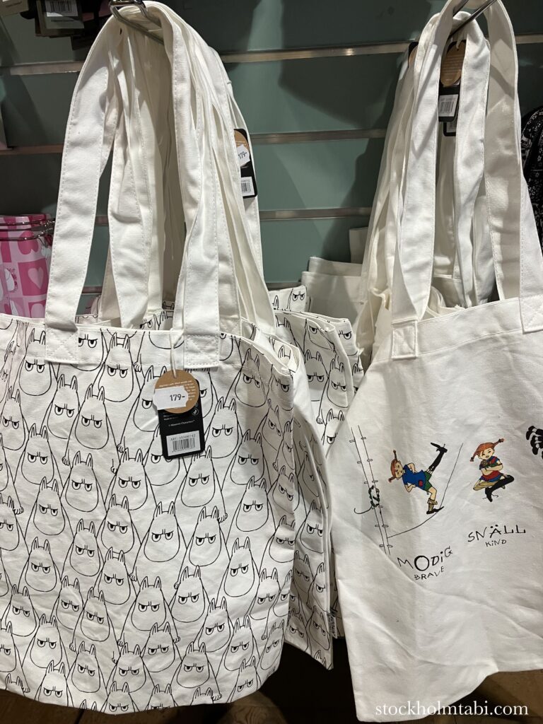 ユニバッケンのムーミンのエコバッグ