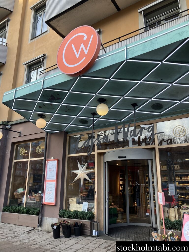 Cajsa Wargの看板