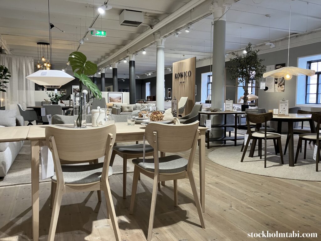 木の温もりがあるStalands Furniture Södermalmの家具