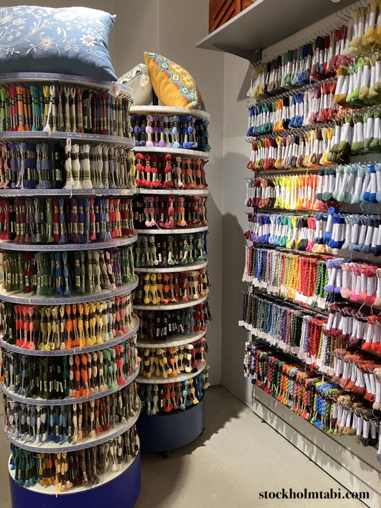 種類豊富なSvensk Hemslöjdの刺繍糸