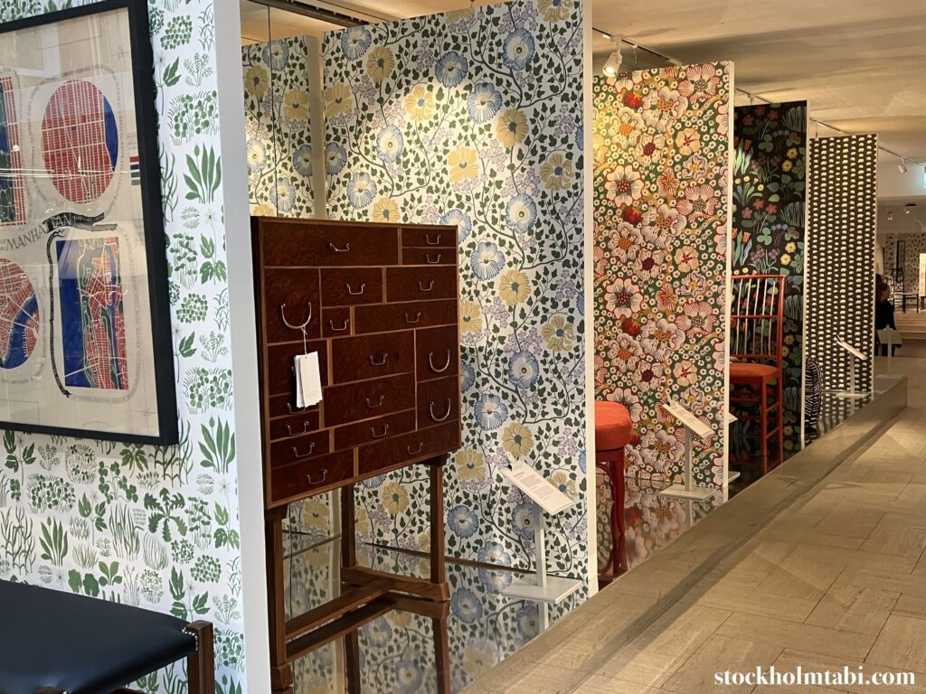 美術館の様なSvenskt Tennの展示品