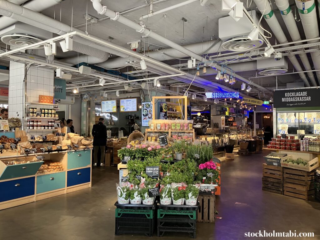 Urban Deli Sveavägenの店内