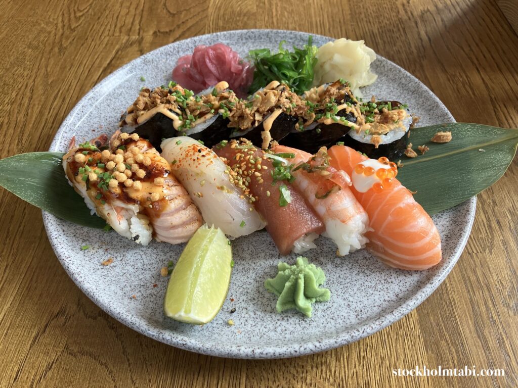 カラフルなLuluのお寿司