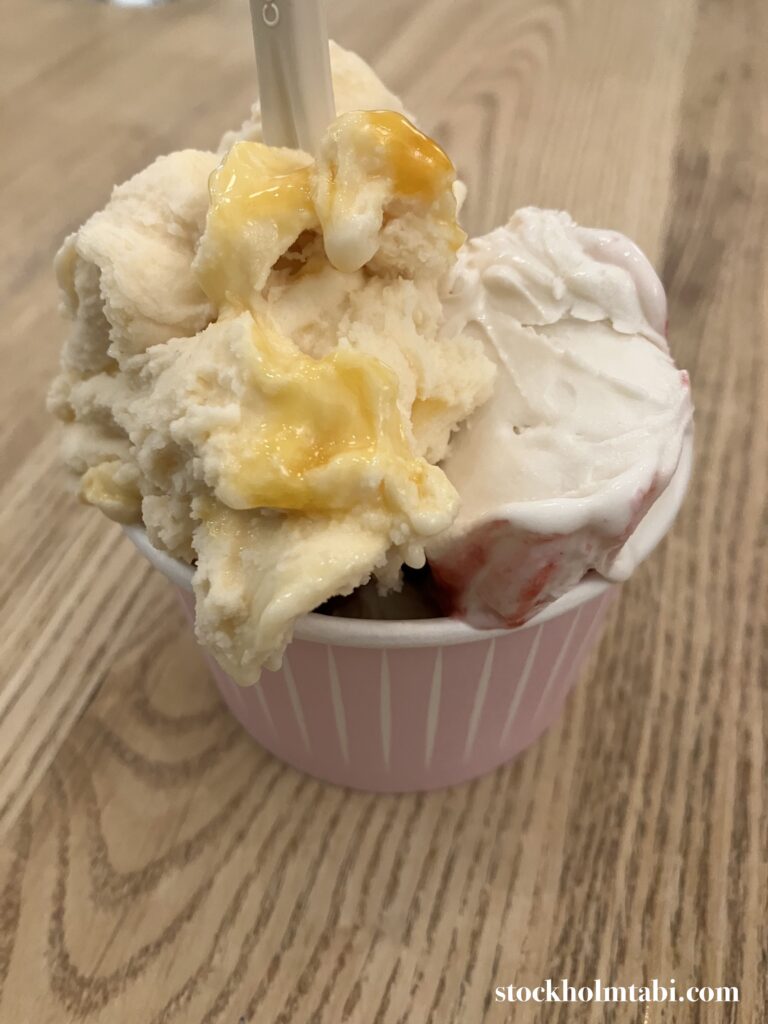 黄色いSNÖのジェラート