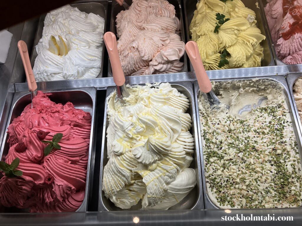 フルーツ系のSNÖのジェラート