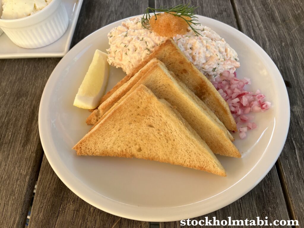 Grinda（グリンダ）島のレストランのトーストスカーゲン