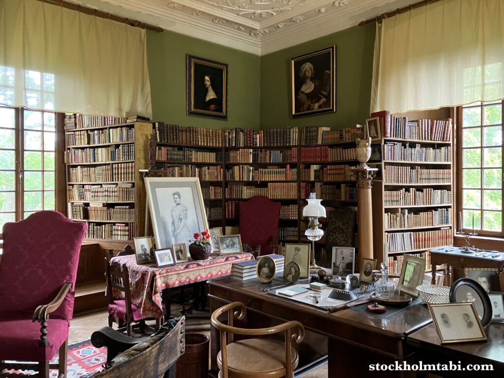 Tyresö Slottの書斎兼図書室