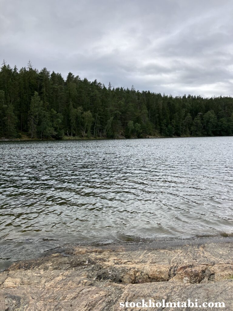 Tyresö Palace周辺の水辺
