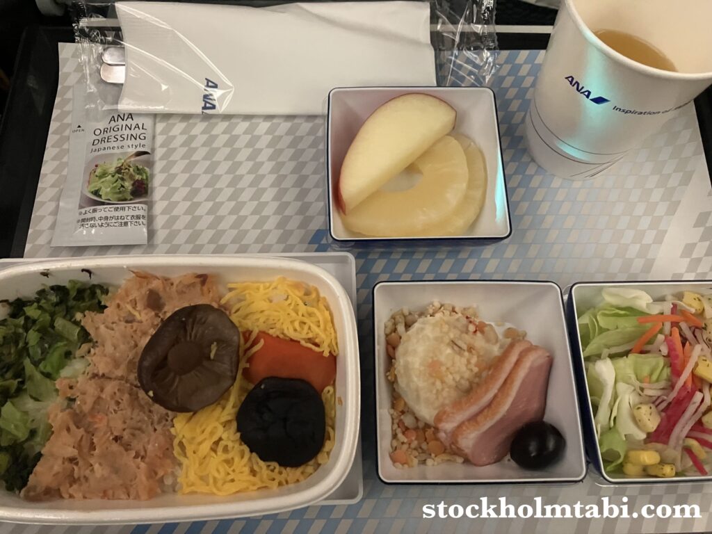 ANA機内の朝食