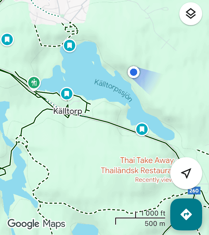 Googleマップで現在地