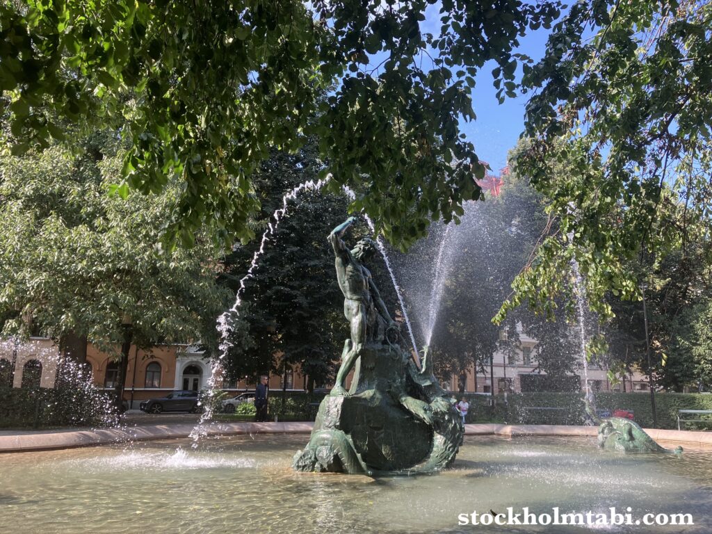 Stockholms Stadsmission Mötesplats Mariatorgetの噴水