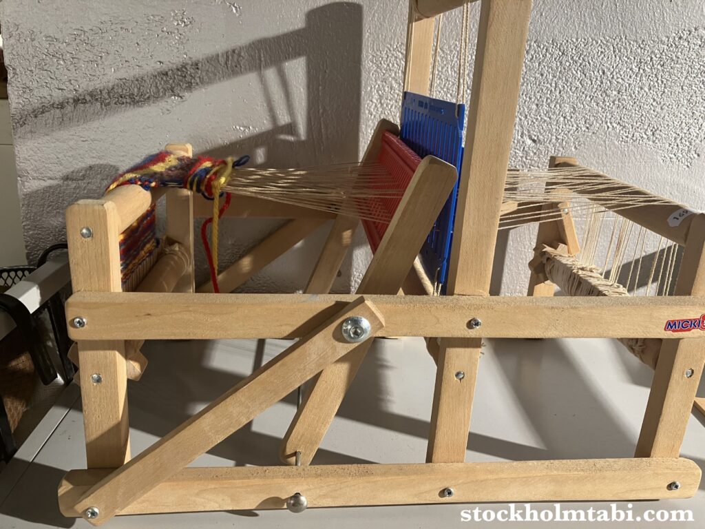Stockholms Stadsmissionの機織り機