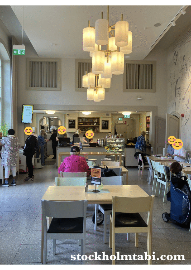 Stockholms Stadsmission Mötesplats Mariatorgetの室内