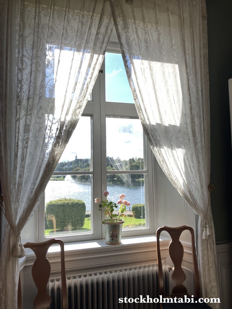 Edesbergs Slottの窓辺