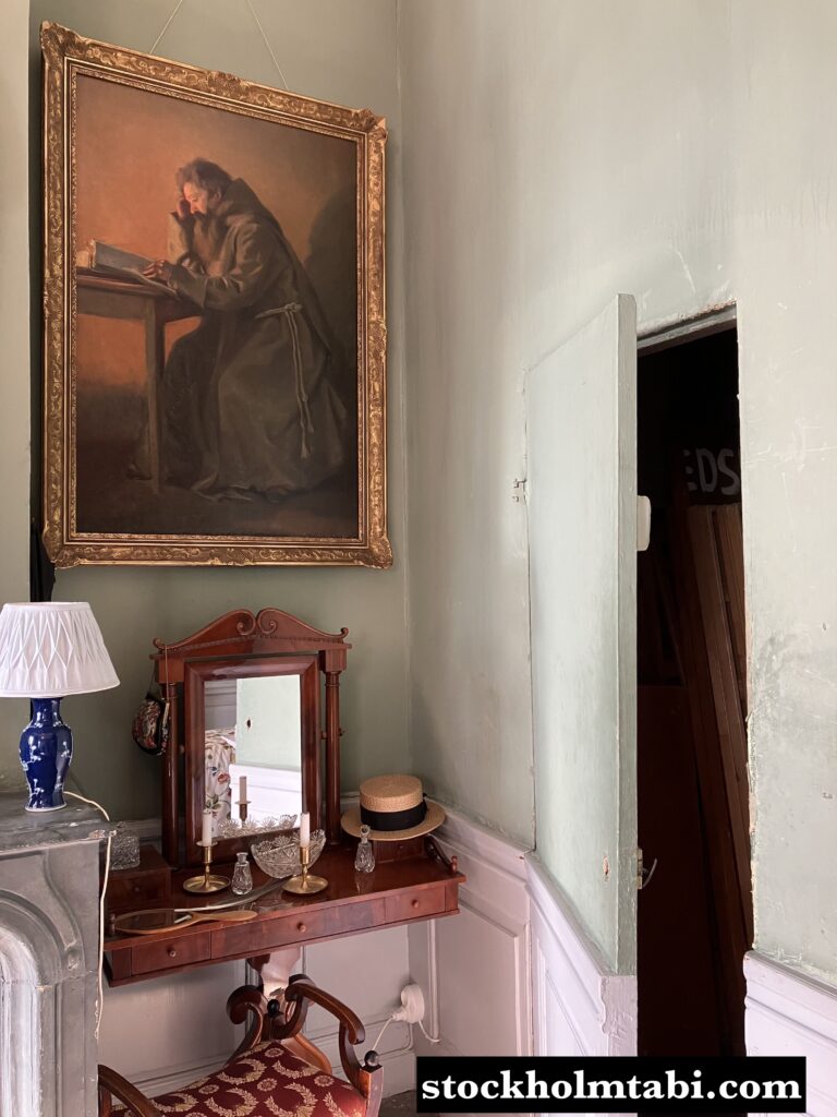 Edesbergs Slottの一角