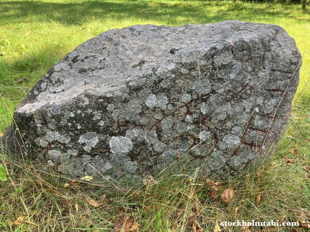 Edesbergs Slott近くのルーン石碑