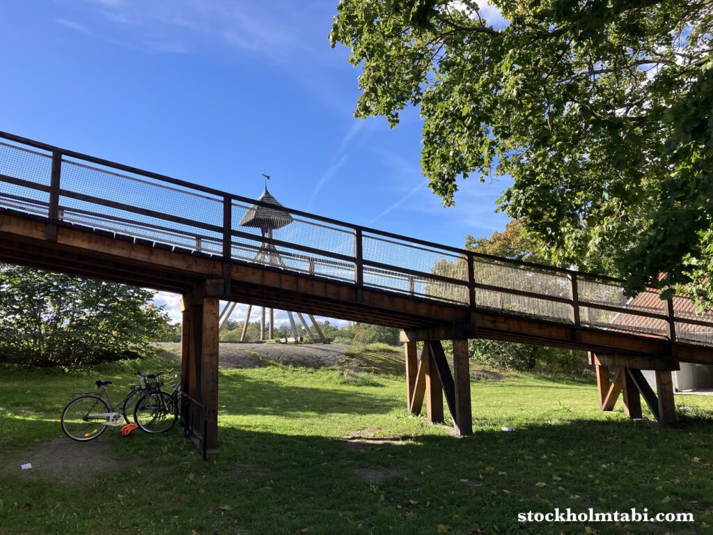 Edsvikens Gelateria近く