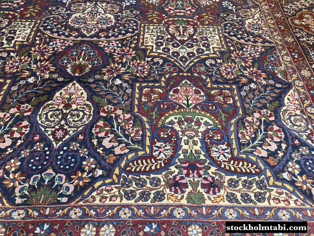 カラフルなEdesbergs Slottの絨毯