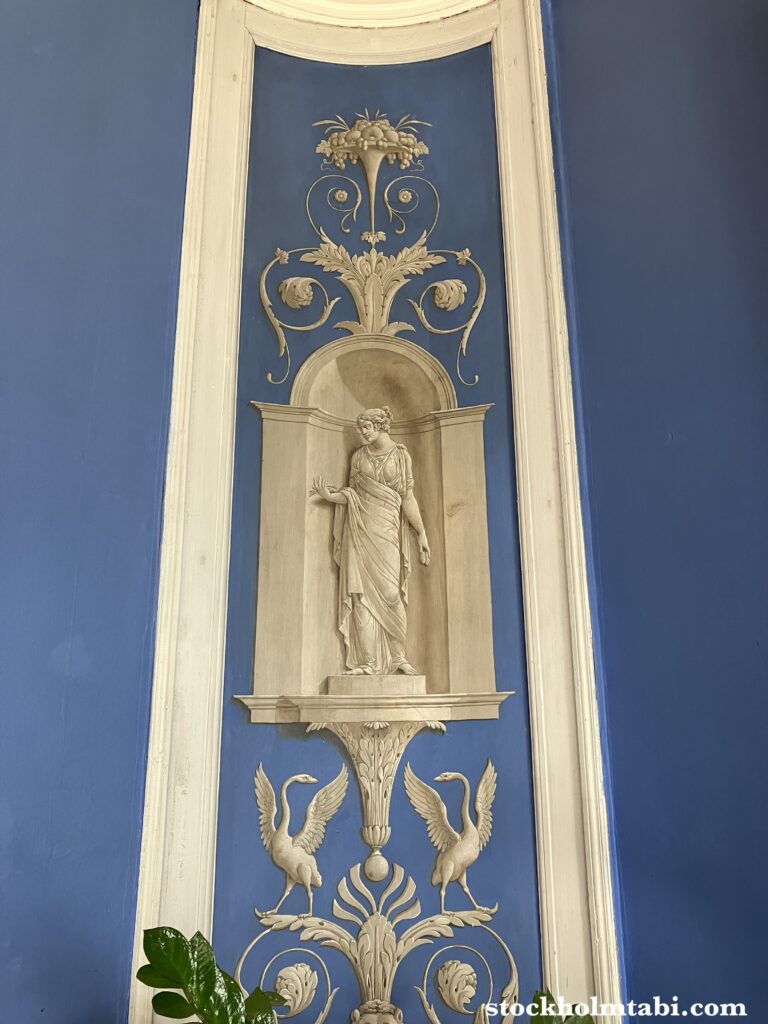 Edesbergs Slottの壁の装飾