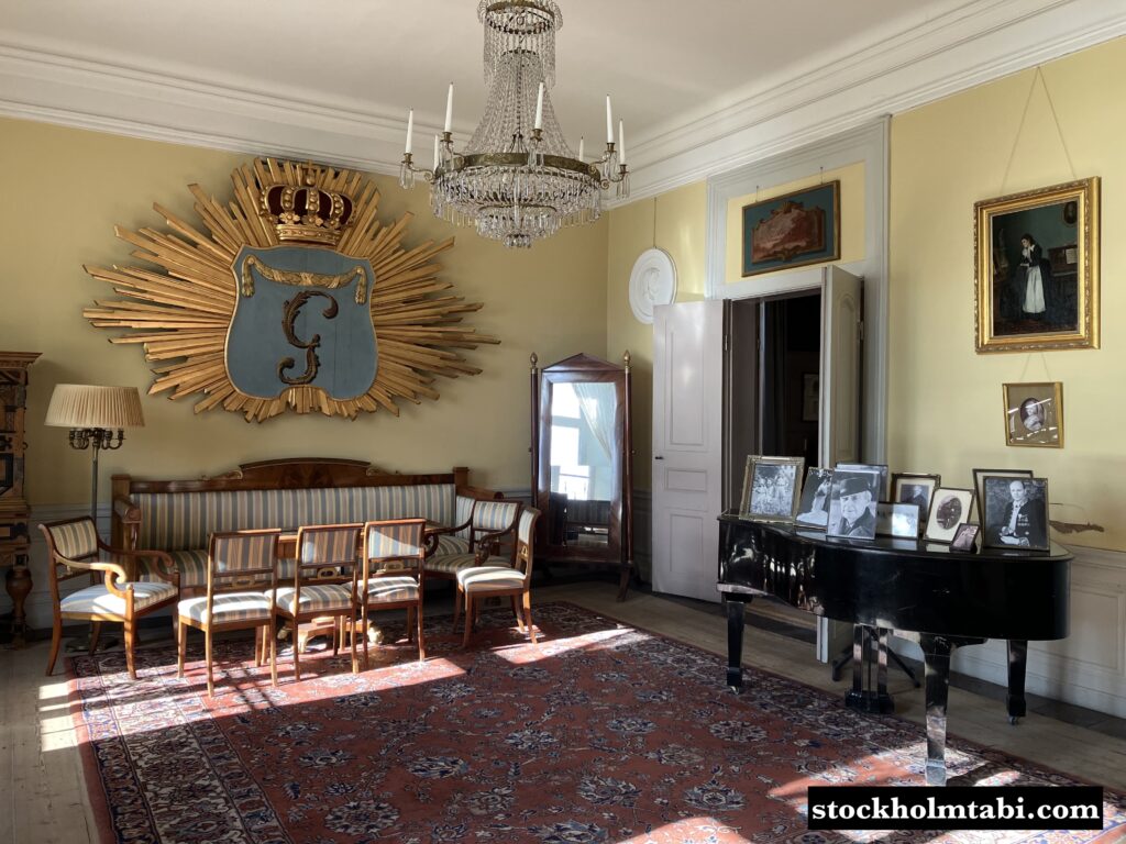 Edesbergs Slottのイエローサロン