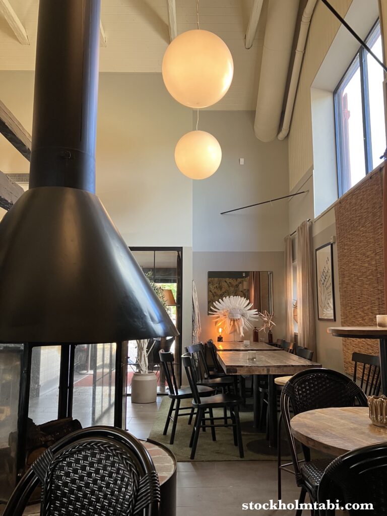 Edsvikens Gelateriaの店内