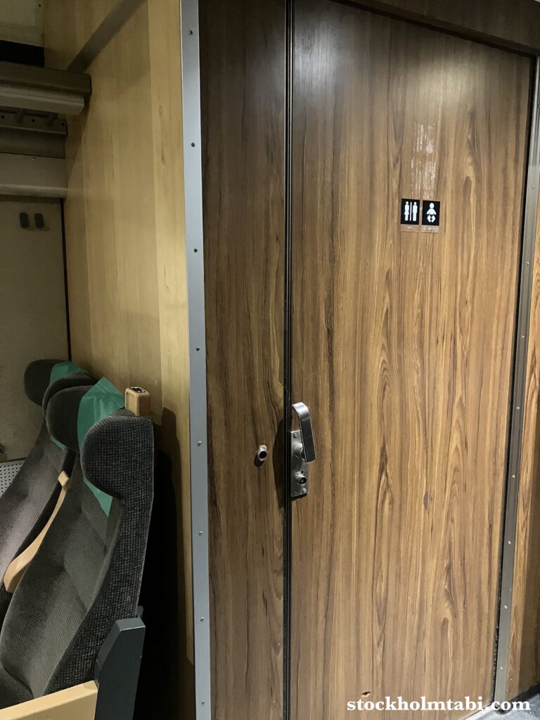 スウェーデン鉄道SJ InterCityのトイレ
