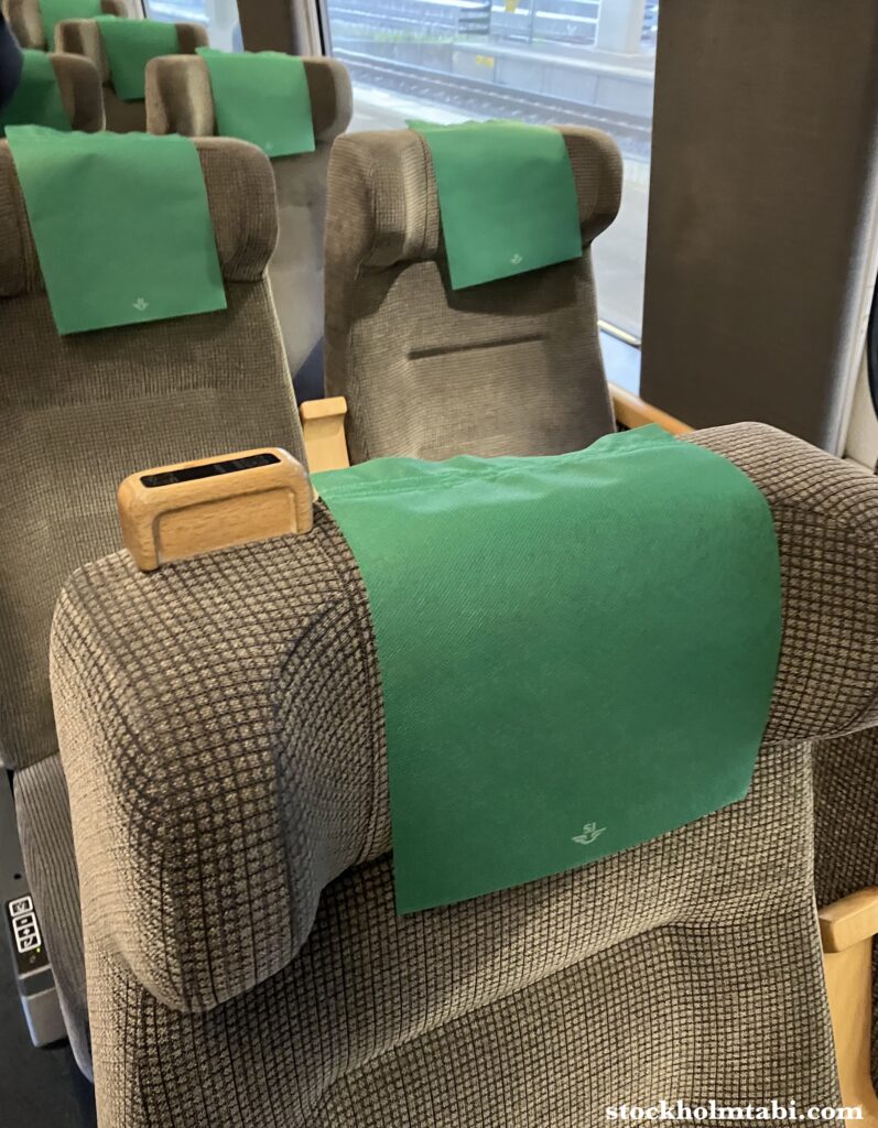 スウェーデン鉄道SJ の座席