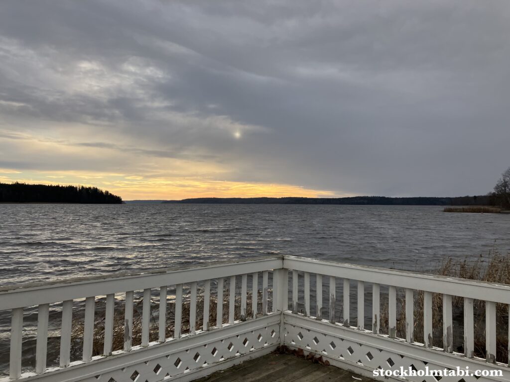 夕日に見える太陽