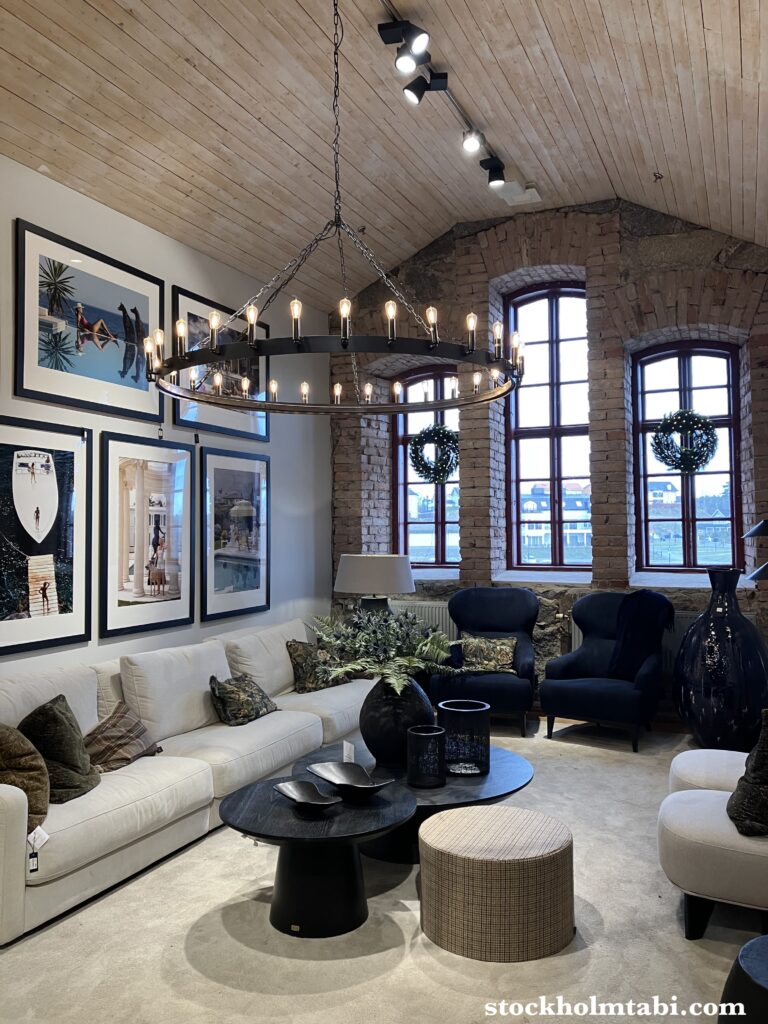 ニューポートのシックなインテリア