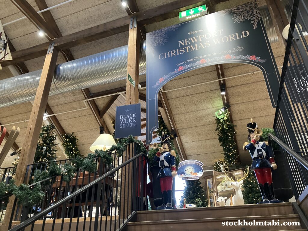 ニューポートへ上がる階段