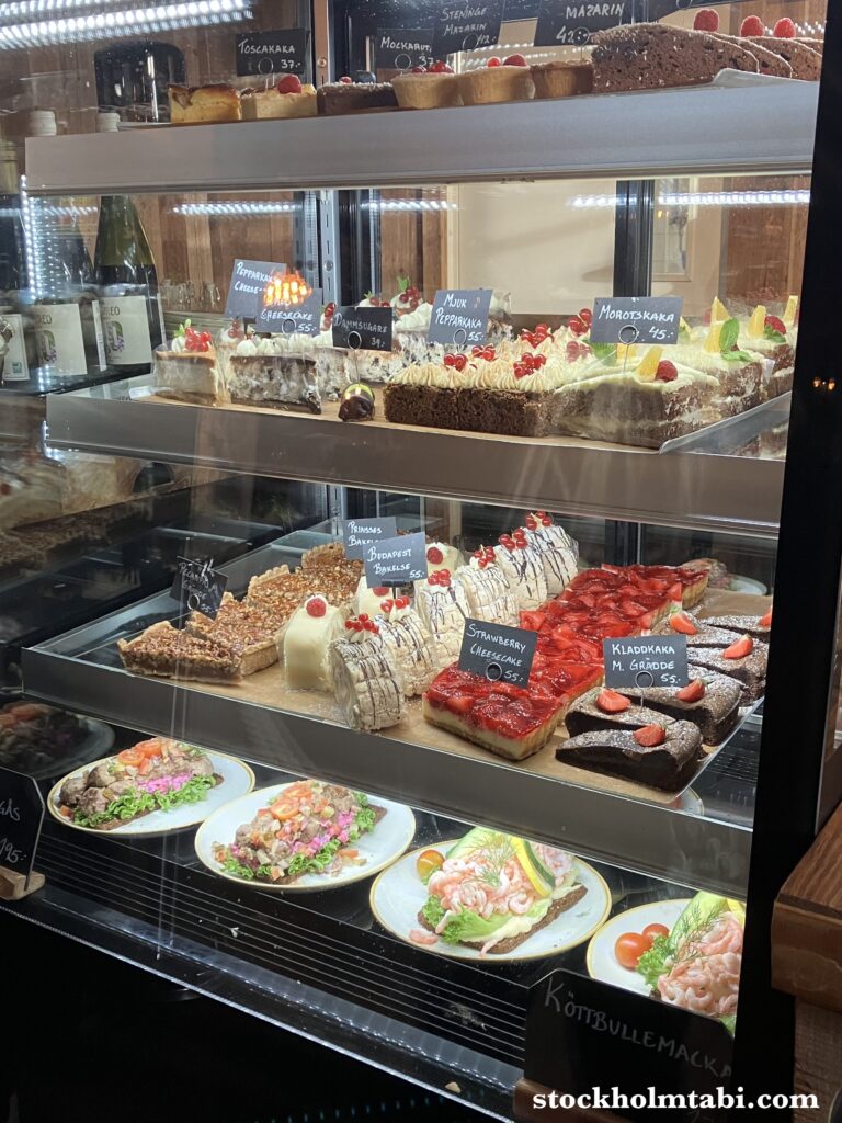 Steninge Brukのケーキ