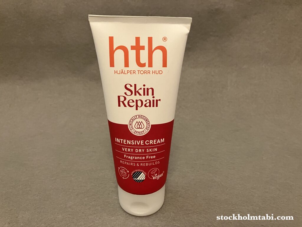 スウェーデン産保湿クリームのhth Skin Repair