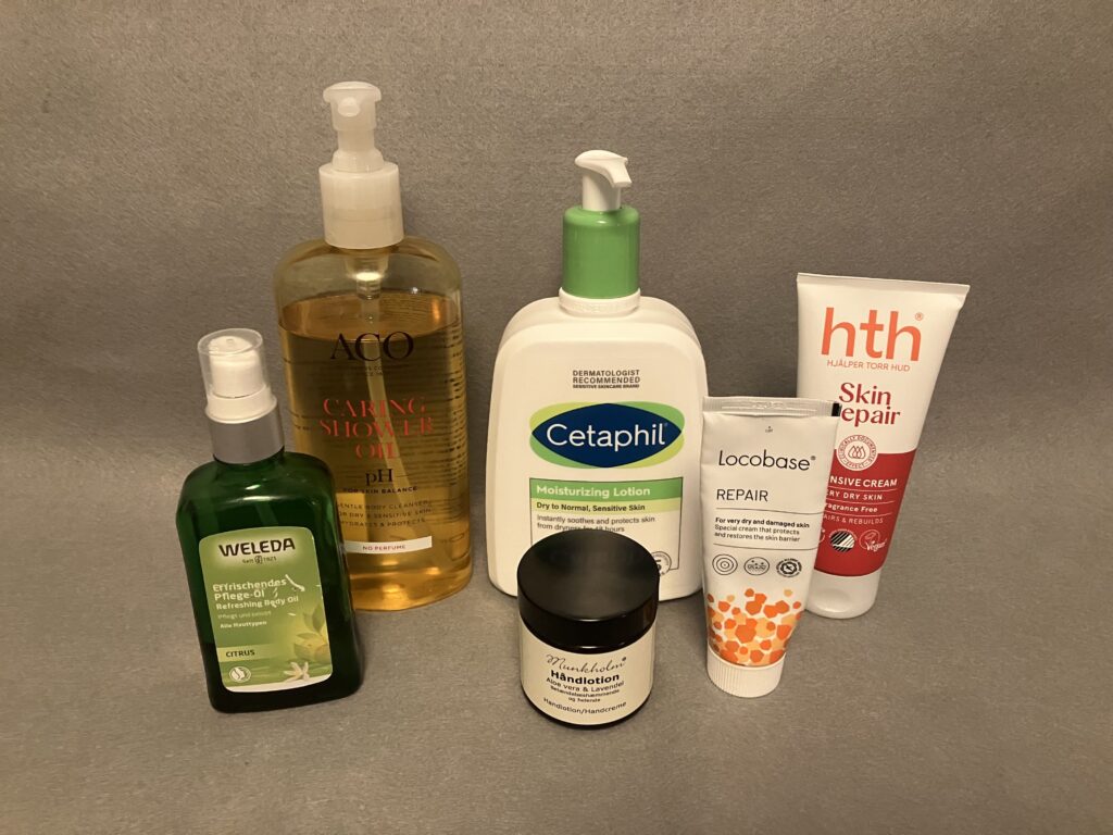 6種類の保湿ケア