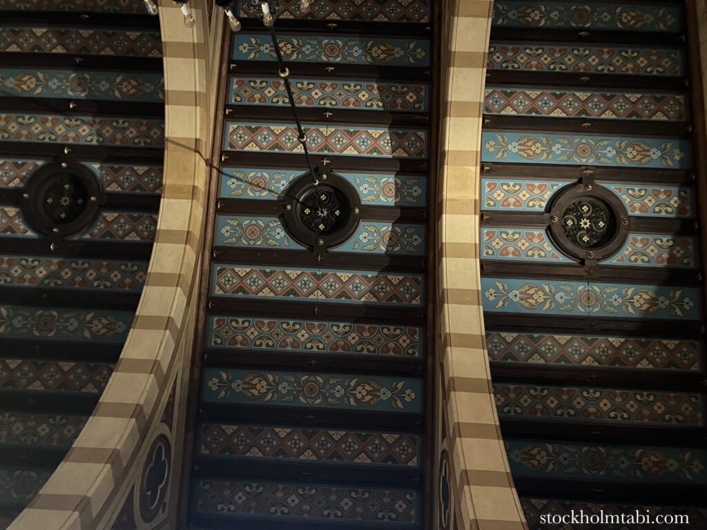 Katolska domkyrkan i Stockholmの天井