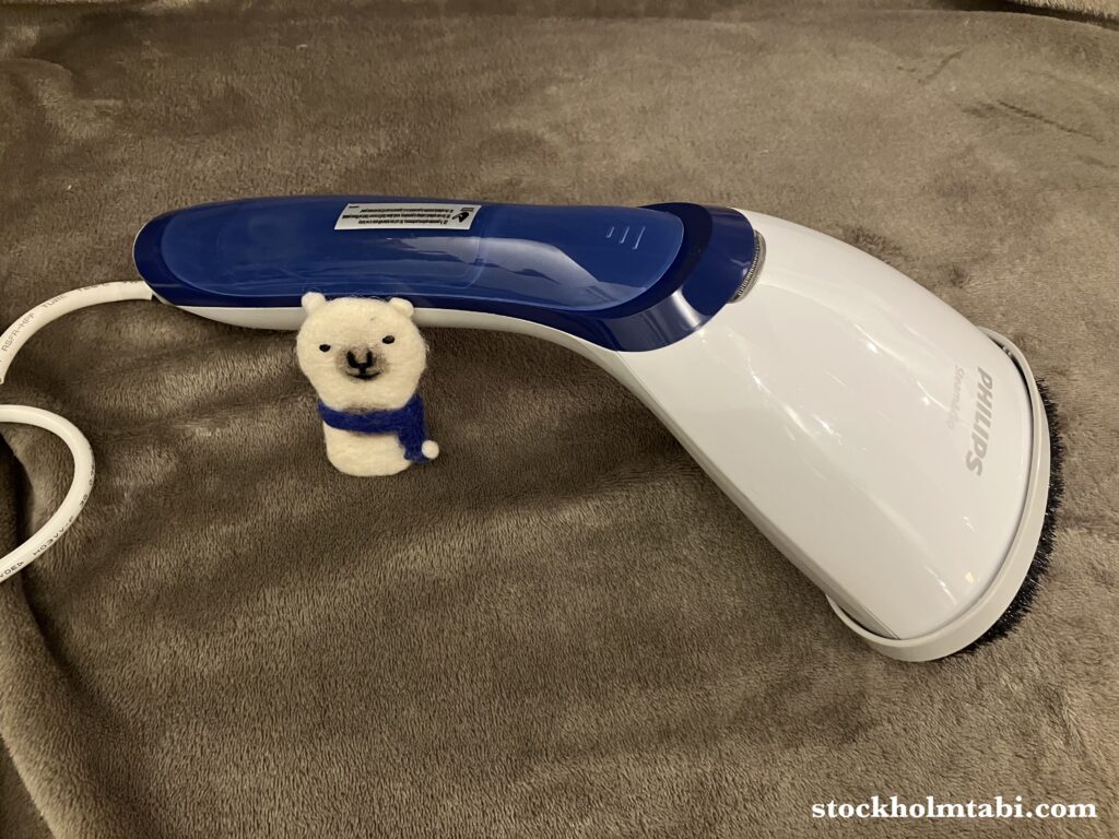 フィリップスの洋服スチーマーとしろくま