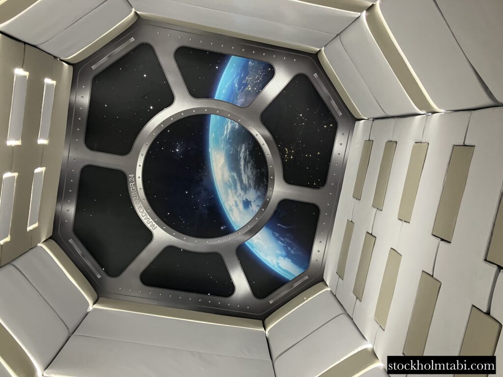 Paradox Museumの宇宙船の中