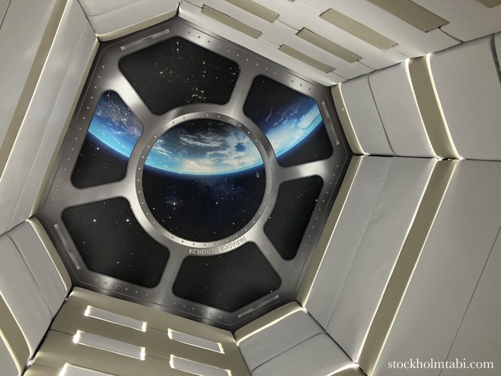 Paradox Museumの宇宙船の中