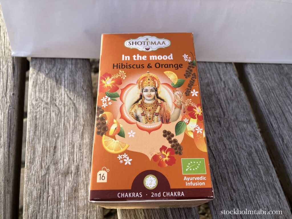 インド産のお茶の箱