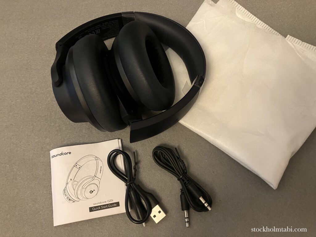 Anker Soundcore Q20iの部品