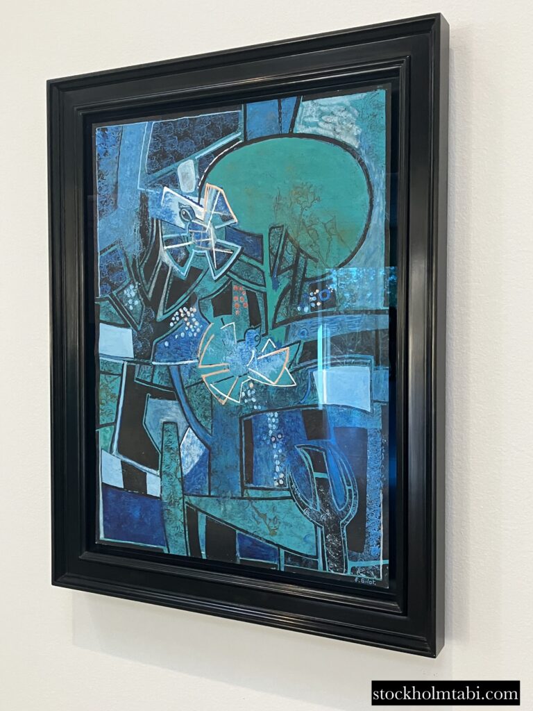 青色ベースのArtipelagの作品