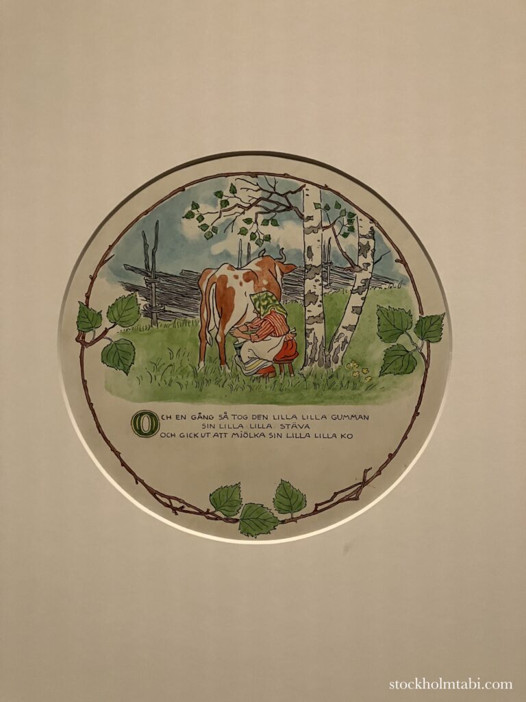 エルサ・ベスコフ（Elsa Beskow）の牛の絵