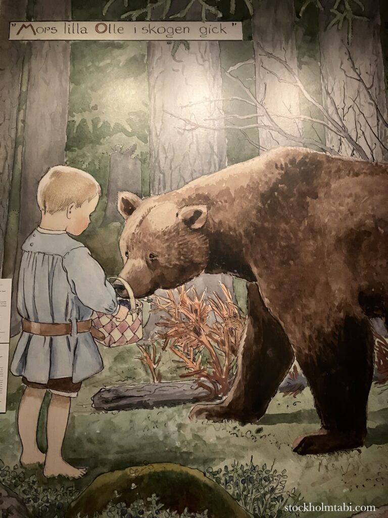 エルサ・ベスコフ（Elsa Beskow）のクマの絵