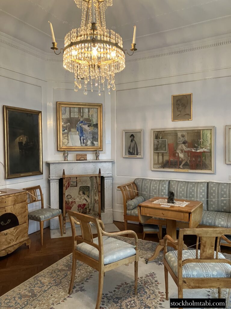 ティールスカ・ギャレリーのカールラーションの部屋