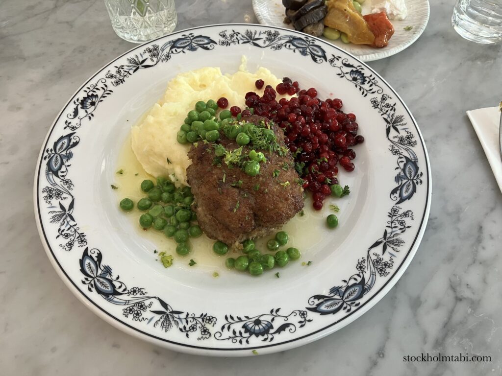ストックホルムのレストランHemmaのお肉料理