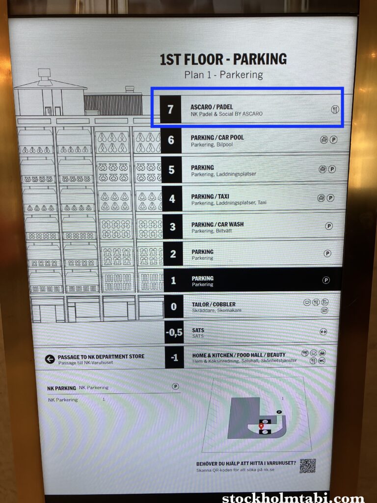 NKのフロア表