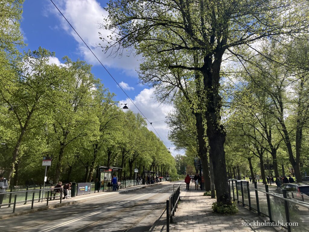 北方民族博物館（Nordiska museet）の外