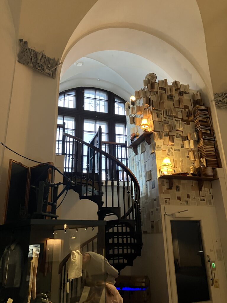 北方民族博物館（Nordiska museet）のらせん階段