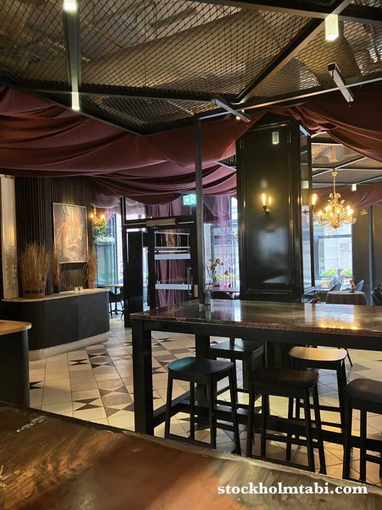 落ち着いたCelestelleの店内